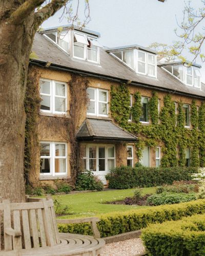 Garden Facade of the Luxury Dunraven Arms Hotel in County Limerick