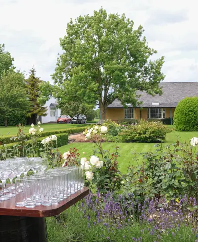 Exterior view of the Dunrave Hotel gardens in county limerick