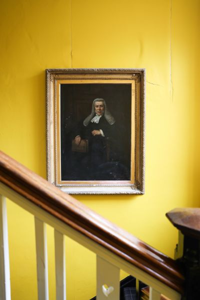 Picture hanging on the wall at the Dunraven Arms Hotel in Adare