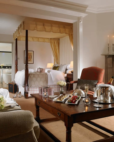 Five-star suite at Dunraven Hotel in Adare Village, Ireland
