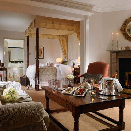 Five-star suite at Dunraven Hotel in Adare Village, Ireland